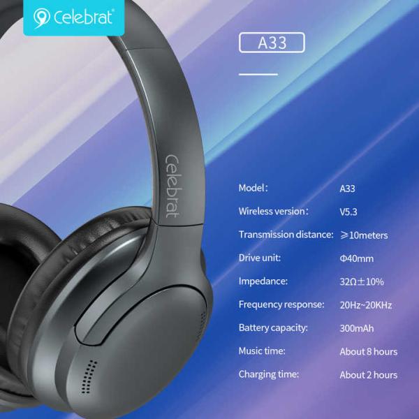Celebrat Headphones A33 Anc