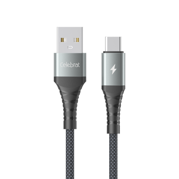Celebrat CB-40-A-C Fast Charging USB-A to Type-C Silicone Data Cable