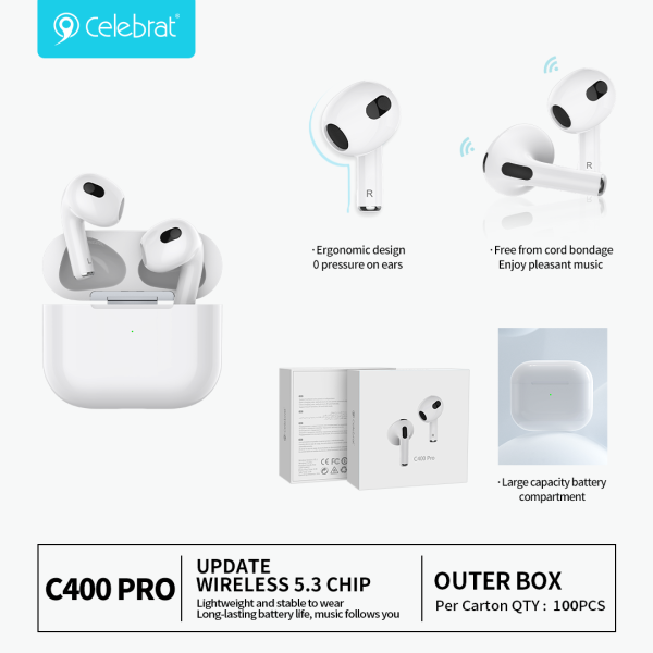 Celebrat C400-Pro TWS Earbuds