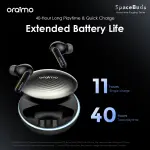 Oraimo SpaceBuds Hybrid ANC True Wireless Earbuds (OTW-630)