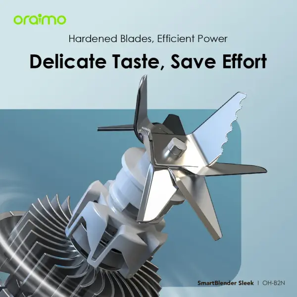 Oraimo SmartBlender Sleek 1.5L 2-Speed Blender (OH-B2N)
