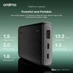 Oraimo Slice Link 10000mAh 12W Power Bank with Built-in Cables (OPB-P5101)