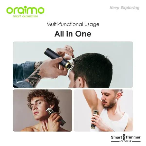 Oraimo Smart Trimmer 2 Long-Lasting Battery Trimmer (OPC-TR12)