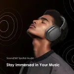 Oraimo BoomPop Lite ENC Over-Ear Wireless Headphones (Model: OHP-610)