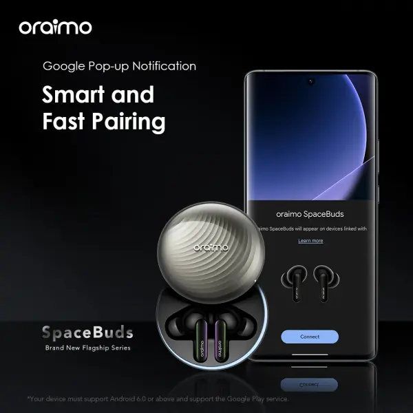 Oraimo SpaceBuds Hybrid ANC True Wireless Earbuds (OTW-630)
