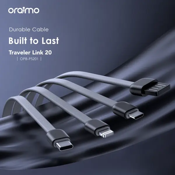 Oraimo Traveler Link 20 20000mAh 12W Power Bank (OPB-P5201)