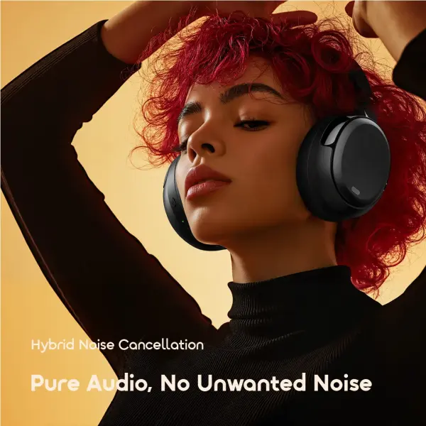 Oraimo BoomPop N Wireless Hybrid Noise Cancelling Over-Ear Headphones