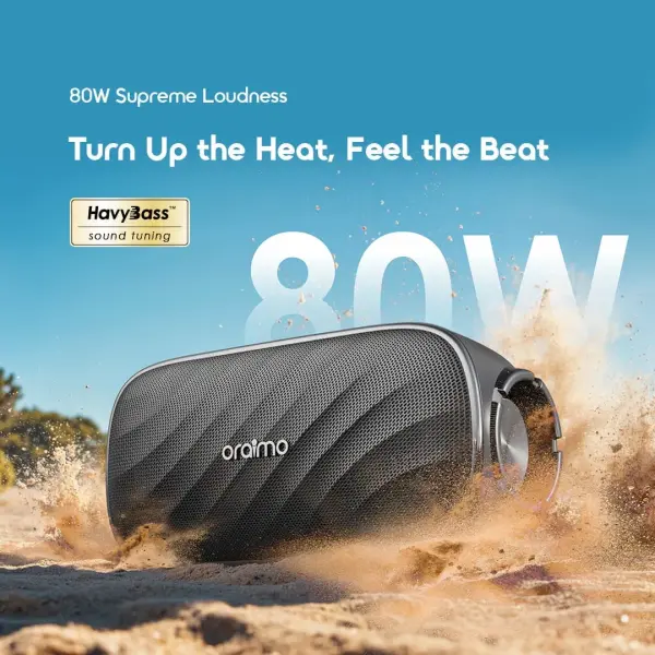 Oraimo SpaceBox Pro 80W Karaoke Wireless Speaker