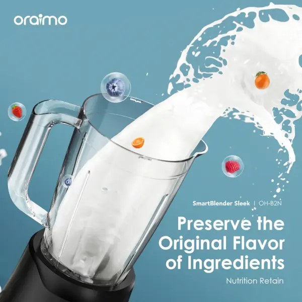Oraimo SmartBlender Sleek 1.5L 2-Speed Blender (OH-B2N)