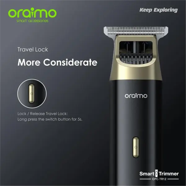 Oraimo Smart Trimmer 2 Long-Lasting Battery Trimmer (OPC-TR12)