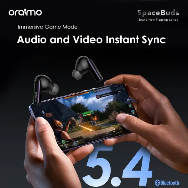 Oraimo SpaceBuds Hybrid ANC True Wireless Earbuds (OTW-630)