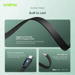 Oraimo Slice Link 10000mAh 12W Power Bank with Built-in Cables (OPB-P5101)