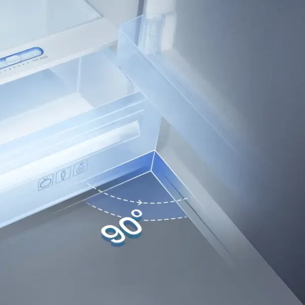 TCL P326TMS Top Mounted Refrigerator – 249L No Frost