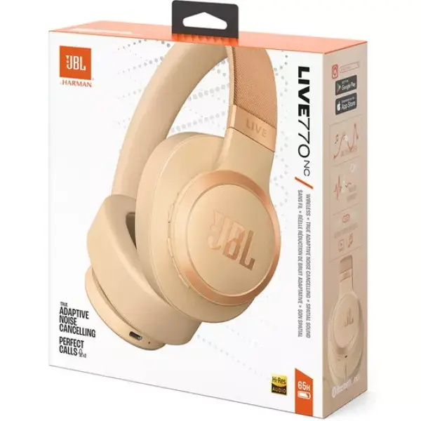 JBL Live 770NC Wireless Bluetooth Noise-Cancelling Headphones
