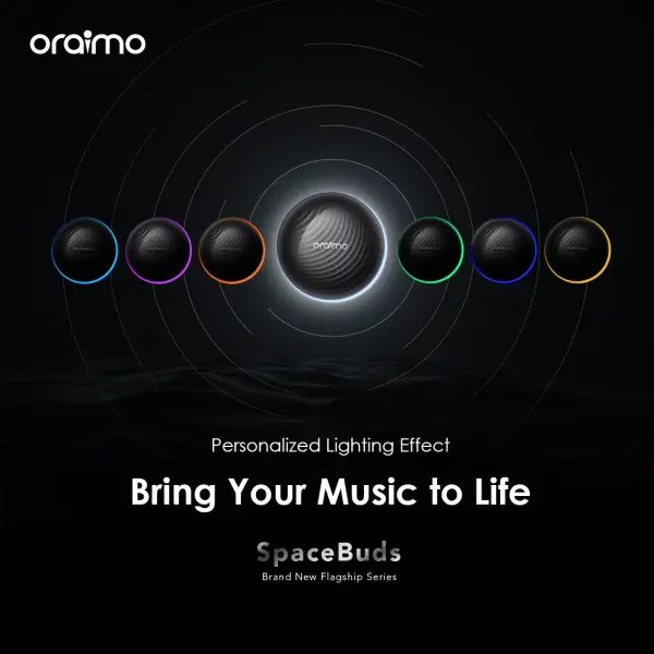 Oraimo SpaceBuds Hybrid ANC True Wireless Earbuds (OTW-630)