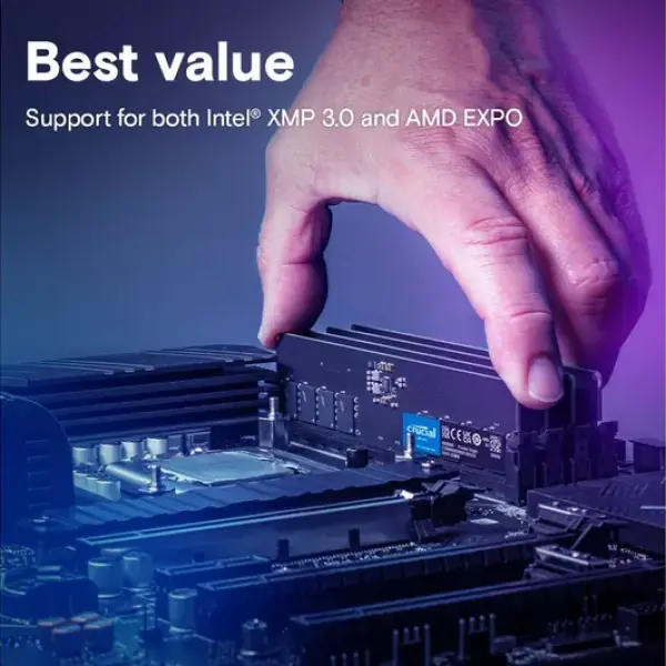 CRUCIAL DDR5 5600 MHz PC RAM - 16 GB